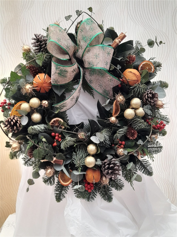 Christmas Wreaths | Nationwide Delivery | Natural Christmas Wreath