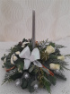 Christmas Arrangements | Winter Candle Arrangement