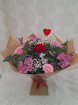 Nationwide Delivery | Pink and Red Hand-Tied