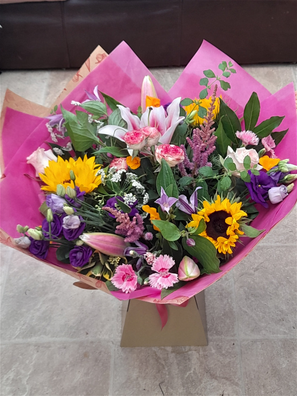 Nationwide Delivery | Florist Choice Hand-Tied- Bright