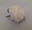 Artificial Wedding Bouquets | Buttonhole-Blue&Ivory