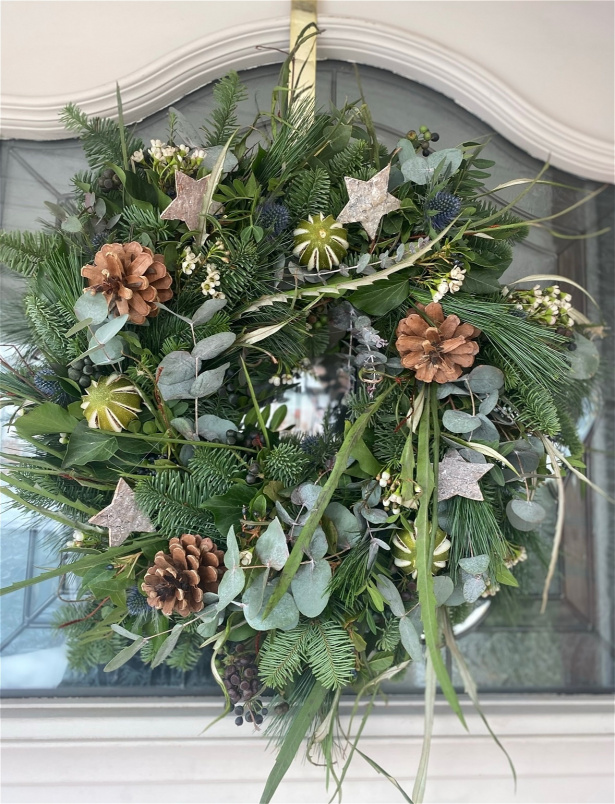 Christmas | Natural door wreath