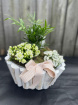 Bouquets | Mother's Day | Mixed planters wooden pot