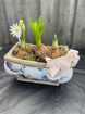 Bouquets | Mother's Day | Antique container of bulbs