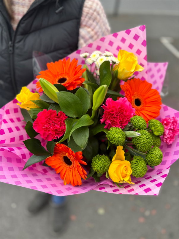 Bouquets | Blooming Delight Vibrant Florist Choice
