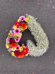 Funerals | Half gyp Half Textured Heart