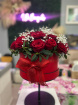 Valentine’s Day | Red Rose Hat Box