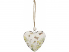 Gifts | Yellow meadow heart hanger