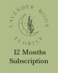 Bouquets | 12 Months Subcription