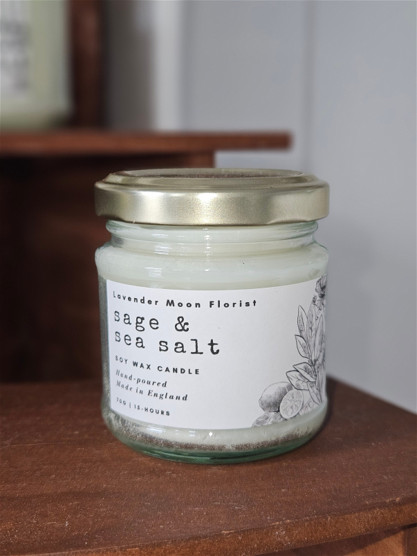Gifts | Teachers Gifts | sage and sea salt candle