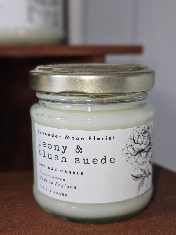 Gifts | Teachers Gifts | Peony & Blush Suede candle