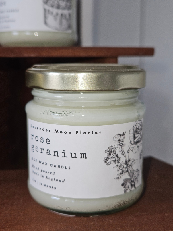 Gifts | Teachers Gifts | rose geranium candle