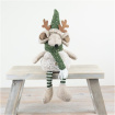 Christmas | Sitting Mouse with Dangly Legs, 40cm (Green)