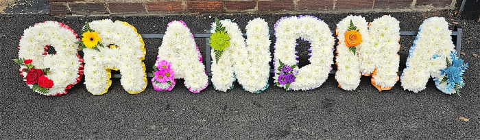 Funeral Flowers | Funeral Letter Tributes | Grandma Tribute Letter's