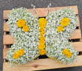 Funeral Bespoke Designs | Gypsophilia Butterfly