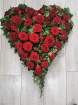 Heart Shaped Tributes | Rose Heart Tribute