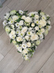 Heart Shaped Tributes | Mixed base heart shaped tribute