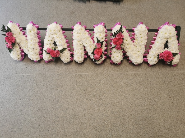  Personalised Family Tributes and Letter Frames | Nanna tribute letters