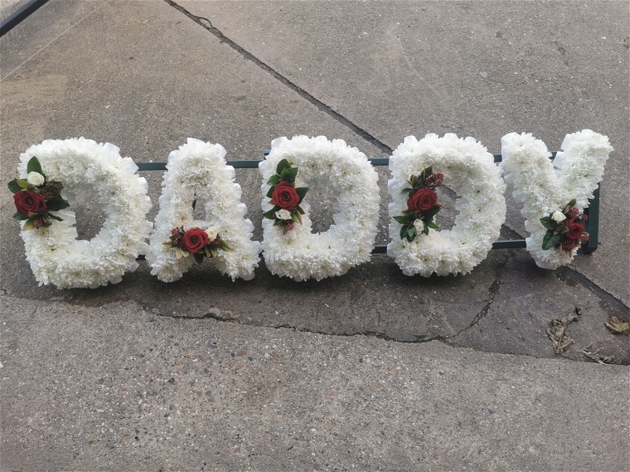  Personalised Family Tributes and Letter Frames | Daddy tribute letters