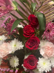 No Vase Needed Arrangements | Valentines | Rose and mixed flower live box