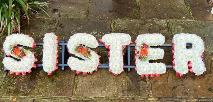 Funeral Flowers | Funeral letters SISTER