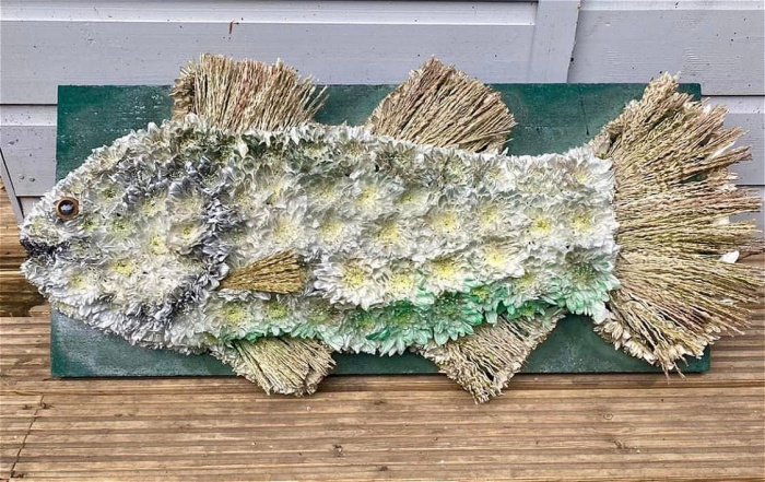 Funeral Flowers | Bespoke tribute Fish
