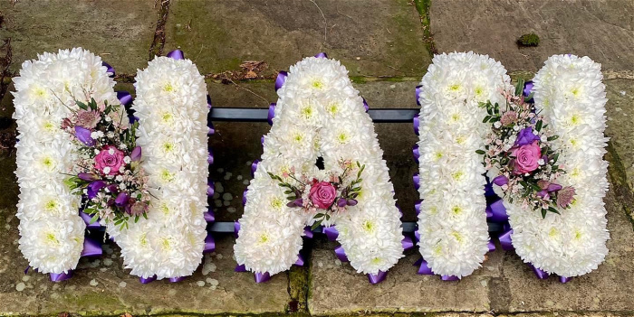 Funeral Flowers | Letters NAN
