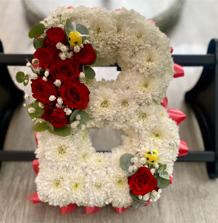 Funeral Flowers | Single letters