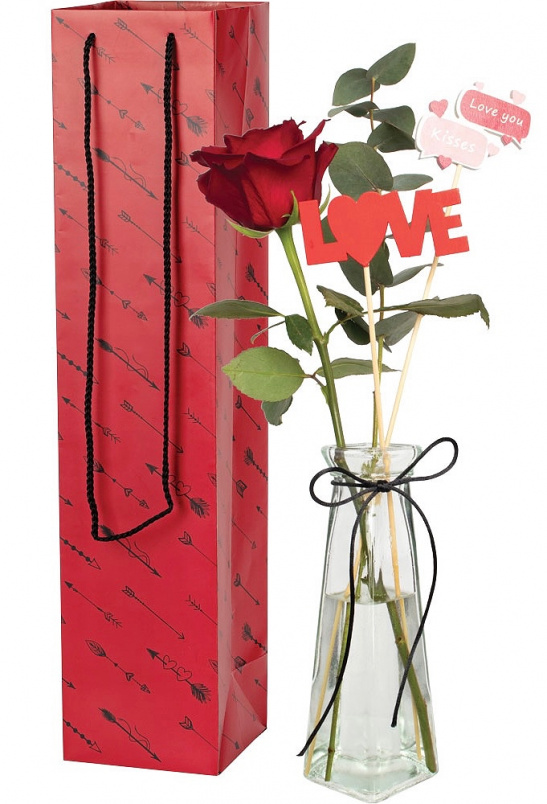 Valentines | Single rose