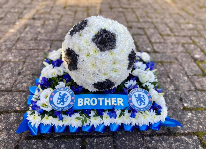 Funeral Flowers | Football tribute