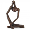 Home accessories | Solid bronze thinking man