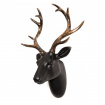 Home accessories | Black and gold stags head