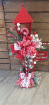 Christmas wreaths and decor | Whimsical lamp/lantern