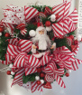 Christmas wreaths and decor | Santa wreath