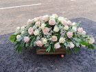 Funeral flowers | Rose Coffin Spray