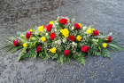 Funeral flowers | Rose Coffin Spray