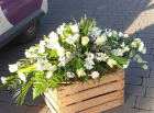 Funeral flowers | Luxury mixed coffin spray