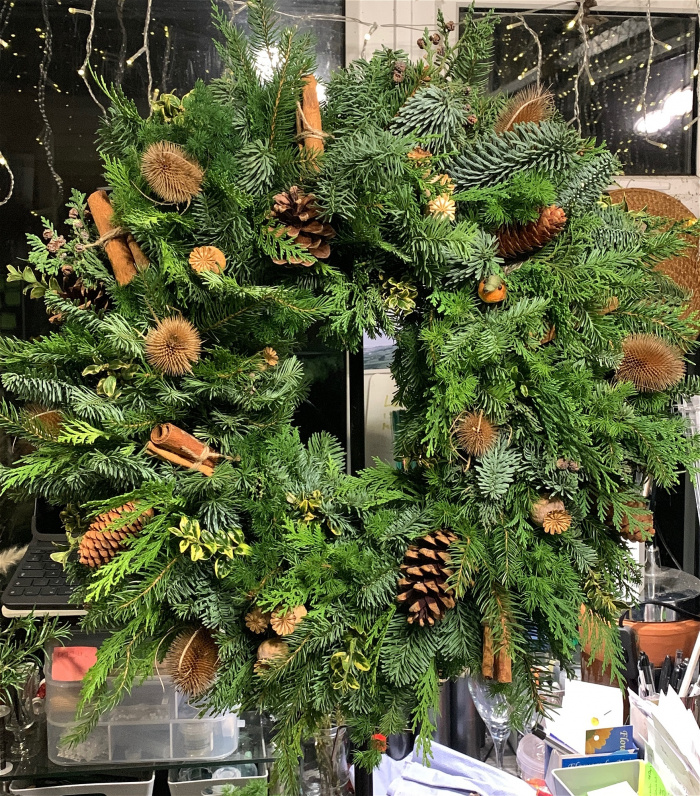 WORKSHOPS | Festive Christmas Wreath Workshop, Sunday 1st December 2024, 2pm, Farmoor Village Hall