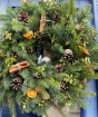 Workshops | Festive Christmas Wreath Workshop, Monday 2nd December 2024, 6.30pm, Farmoor Village Hall