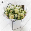 Beautifully Simple Bouquets | Bouquets | Sympathy | Beautifully Simple White Hand tied