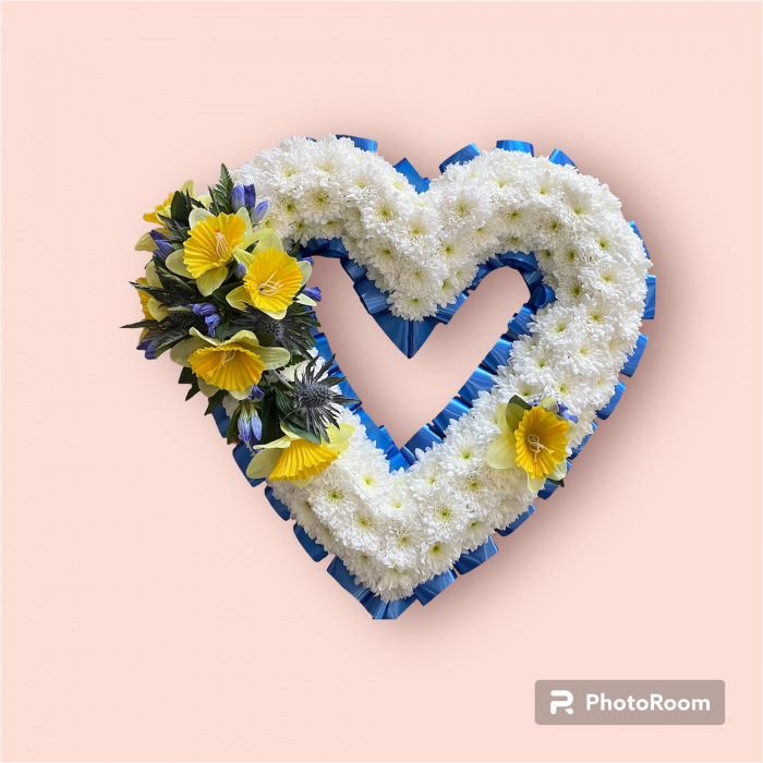 Funeral Flowers | Based open heart