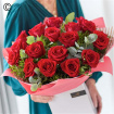 Bouquets | Valentines | 18 Red Rose hand tied