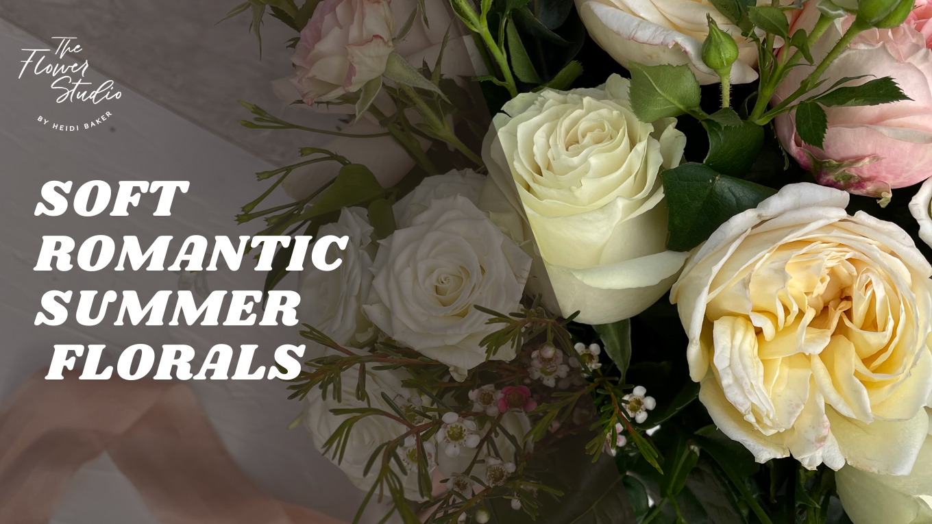 The Flower Studio Ltd | Isle of Man | Soft Romantic Summer Florals