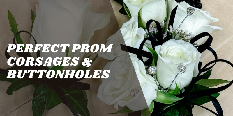 The Flower Studio Ltd | Isle of Man | Perfect Prom Corsages and Buttonholes