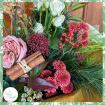 Christmas | Fresh Flowers | Florist Choice Hand-tied Bouquet