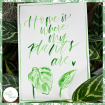 Houseplant Accessories | Lifestyle & Home | Original Watercolour Plant Art