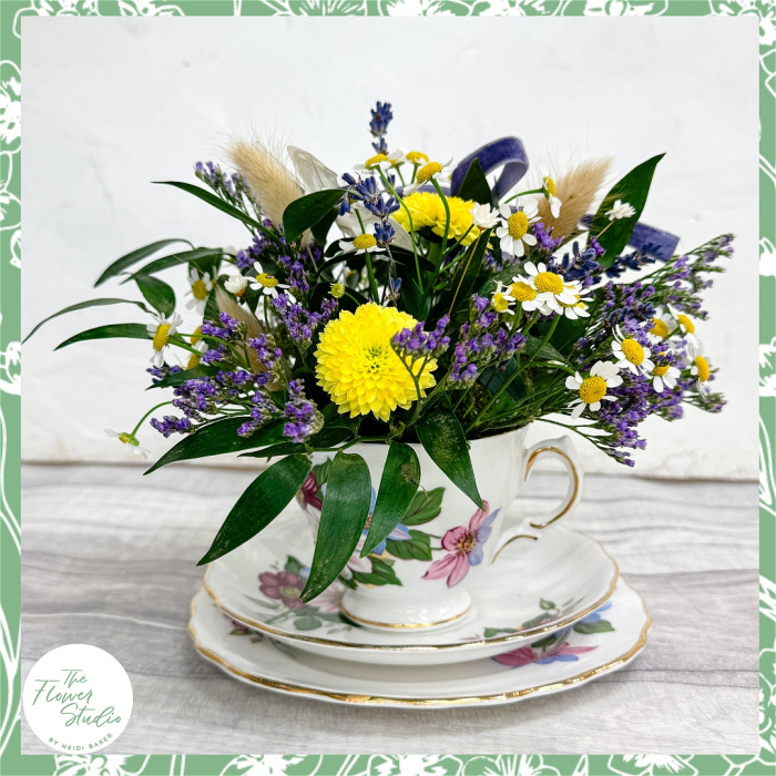 Workshops | Floral Teacup Workshop 26th June