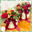 Christmas | Fresh Flowers | Floral Christmas Hatbox