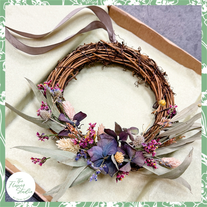 Dried Flowers | Mother's Day | Spring | Wreaths | Mini Dried Flower Wreath