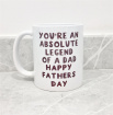 Gift Shop | Absolute Legend, Fathers Day Mug